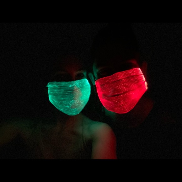 LED Fiber Optic Face Mask (Multicolor & Multiple Modes) - Picture 8 of 9